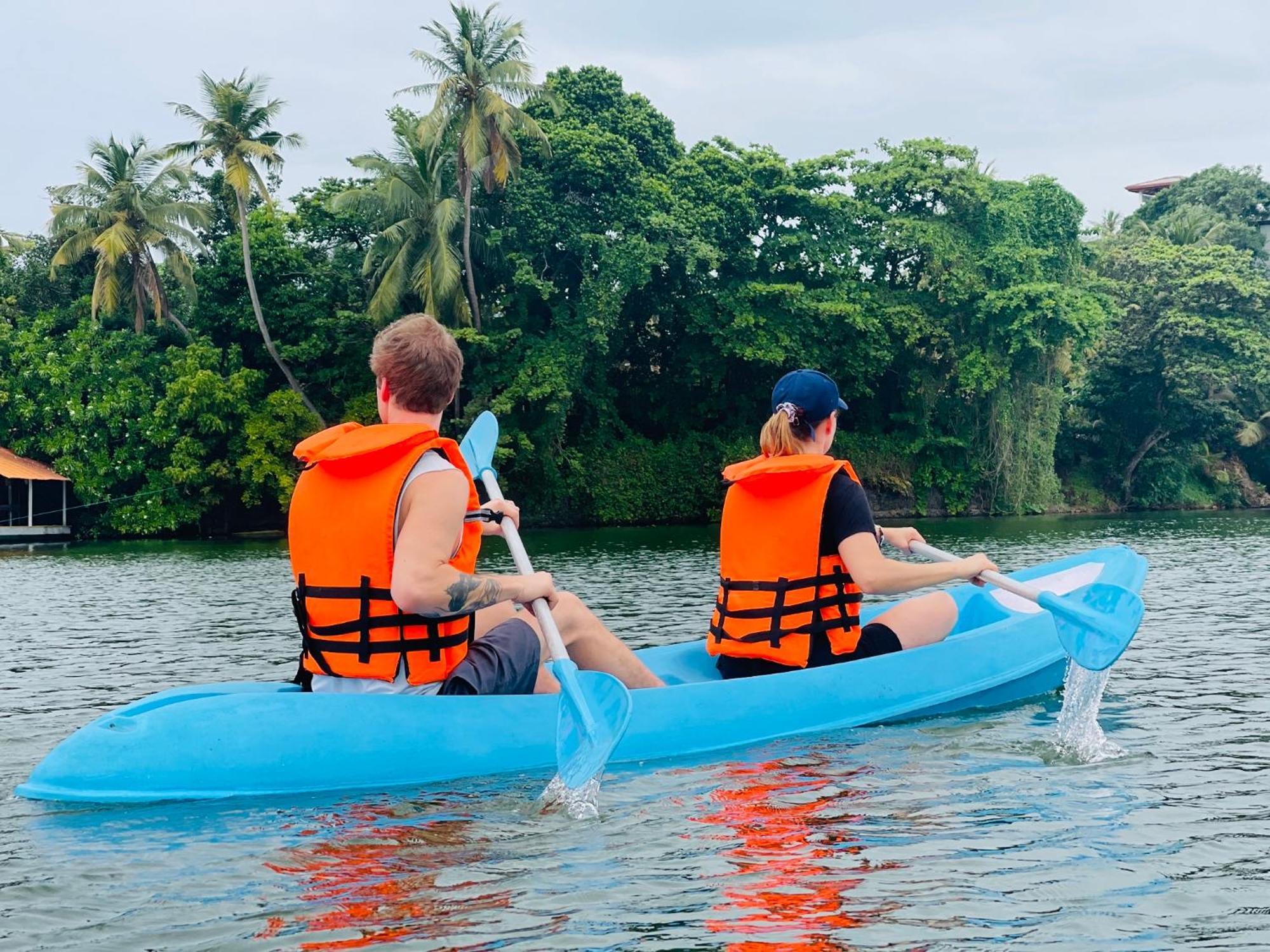 Aki Luna Lagoon Resort Hikkaduwa Esterno foto
